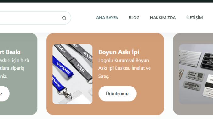 ürün askı ipi